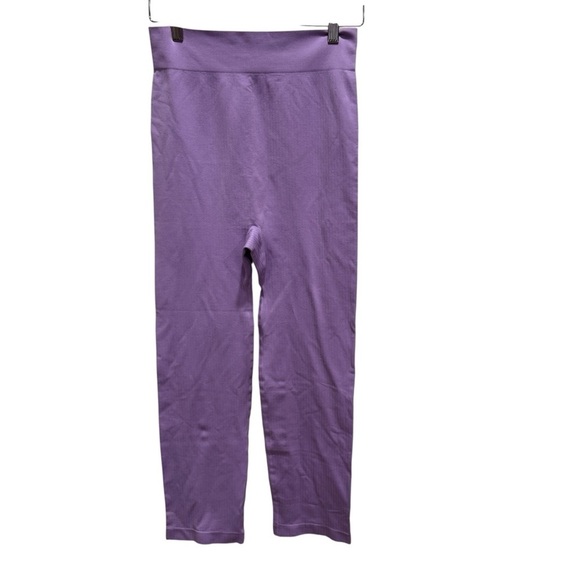 ARULA Pants - NWT Arula Intimates Women's Seamless Digital Lavender Ribbed Leggings Size 1X A